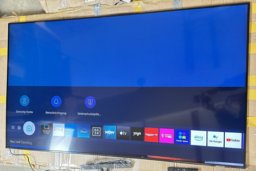 Samsung GU65AU8079UXZG 65 Zoll 4K UHD Smart TV DEFEKT #H128