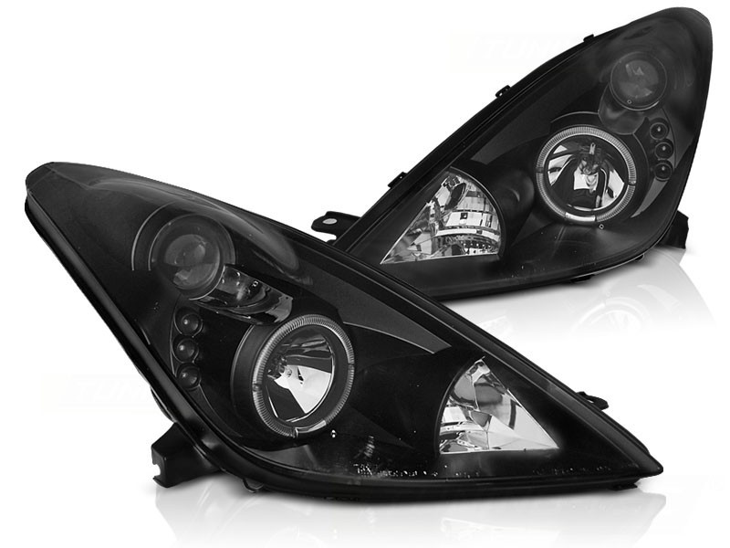 Phares Angel Eyes pour Toyota Celica T230 - Look Sportif pour vos Sorties Nocturnes
