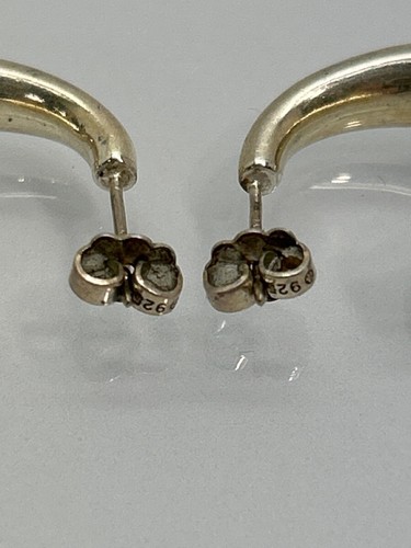 TIFFANY & CO J PUFF CREOLEN SILBER OHRSTECKER (NJL024648) - Bild 8 von 8