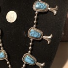 VINTAGE Estate find Squash Blossom Necklace, ca 1960's - 1970's — photo 3