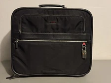 TUMI 48711D Black Nylon Compact 2 Wheeled Bag Carry On Luggage Bag 15”x 18”x 8”