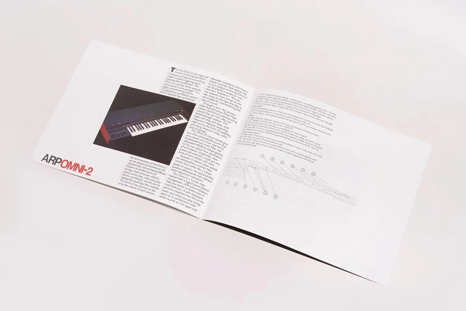Arp Avatar Axxe Odyssey 2600 Sequencer Omni-2 Pro/DGX Pro Brochure Booklet Copy - Image 4 of 4