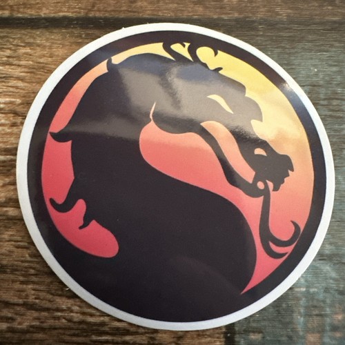 Mortal kombat sticker logo skate cell laptop bumper vinyl decal iPad tumbler - Picture 3 of 4