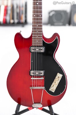 1960 Hofner Colorama II in Cherry Red | eBay UK
