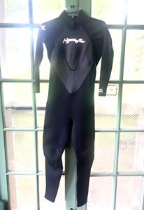 Hyperflex Womens Full Wetsuit Size 8 Access 3.2mm Black Pink Long Sleeve