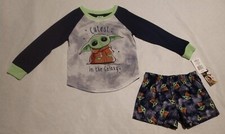 NWT Star Wars Mandalorian Baby Yoda The Child Cutest in Galaxy Girls Pajamas