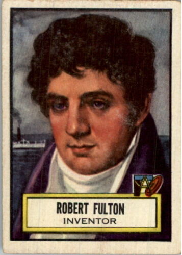1952 Look 'n See #73 Robert Fulton - VG - Imagen 1 de 2