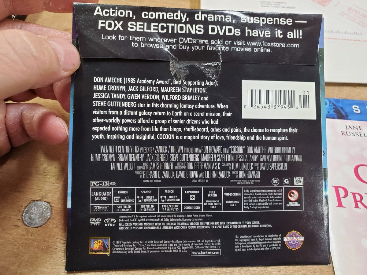 ラモーンズ: エンド・オブ・ザ・センチュリー DVD BOX中古品 2007 Kellogg's Promotional 20th Century Fox Selections DVD Lot of