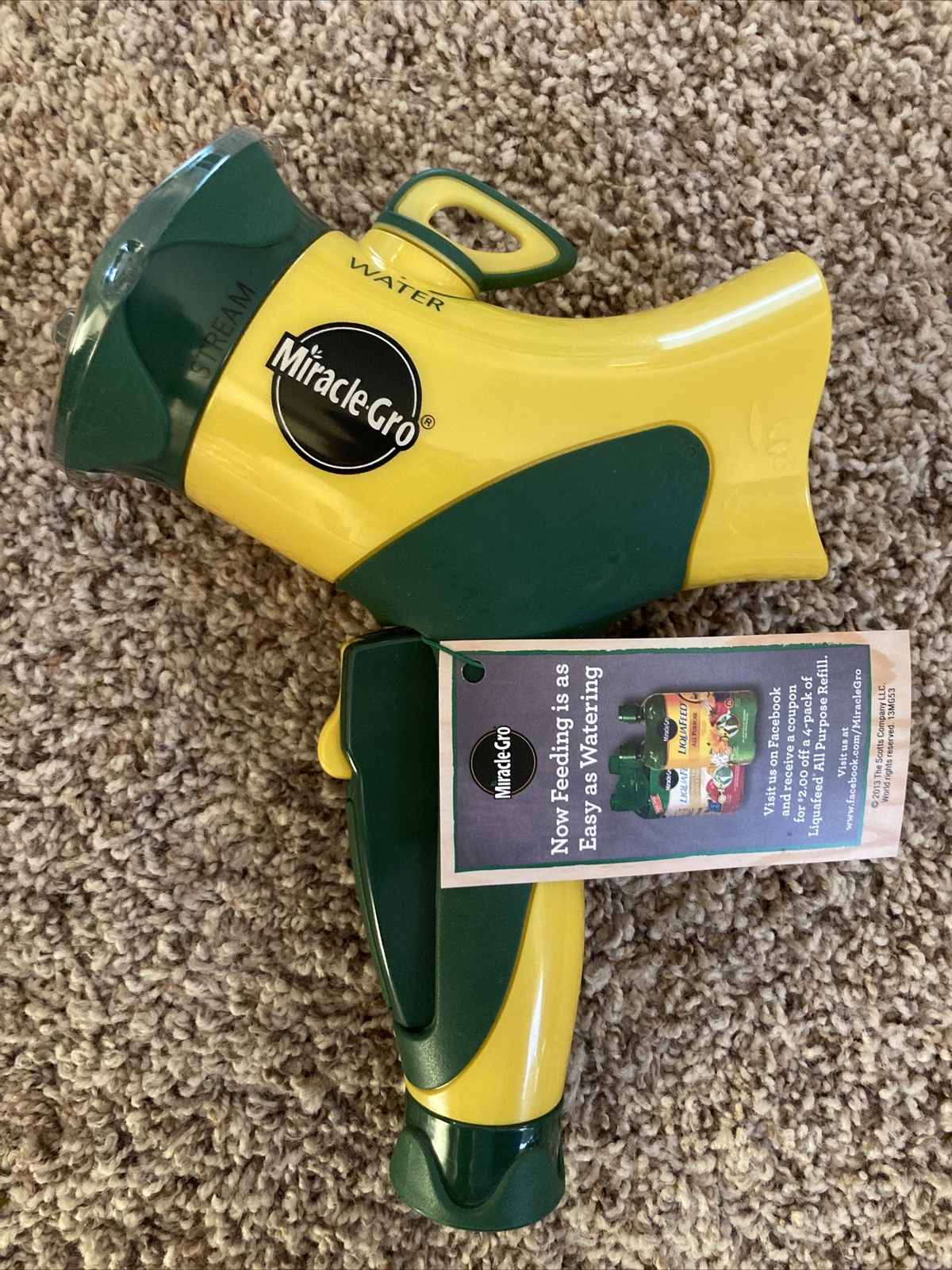 MIRACLEGRO Garden Fertilizer Feeder Hose Spray Nozzle NEW eBay