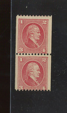 TD23 Numerals and Alexander Hamilton TEST COIL Pair of Stamps w/PF Cert (Bz 979)