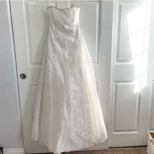 Jessica McClintock GUNNE SAX strapless Wedding Dress