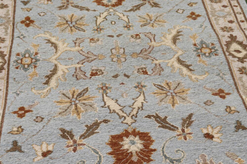 Modern Sumak Tribal Turkish Soumak Navajo Kilim Hand-Woven Large Area Rug 4x6 ft - Picture 3 of 6