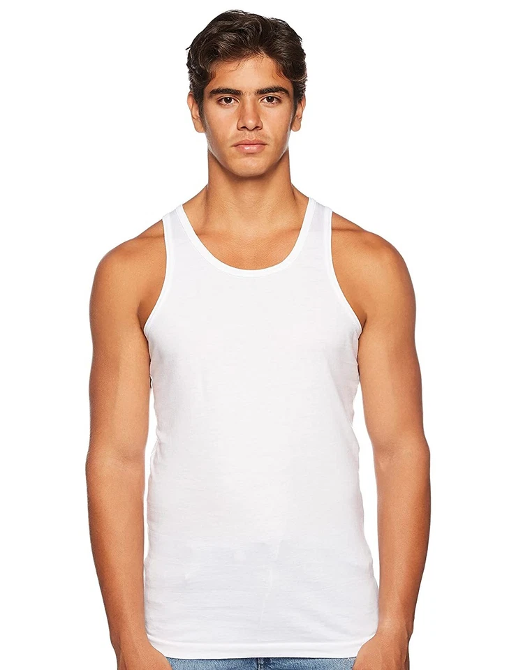 Pack de 3 camisetas interiores de algodón para hombre Jockey (8820 blancas_XL) Foto 2 de 4