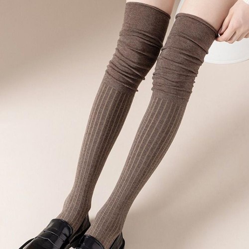 Overknee Strümpfe Damen Overknee weibliche lange Socken Thermo warm X7S3 - Bild 12 von 29