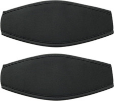 2PCS Diving Goggles Hair Protector Wrap Neoprene Mask Strap Cover Neoprene Divin