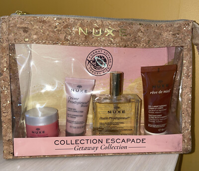Nuxe GETAWAY COLLECTION exfoliant~multi correction cream~dry oil~cleansing gel