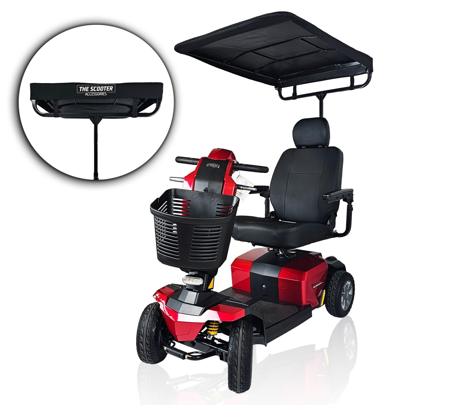 For Pride Mobility Scooters. Removable Weather & Tear Resistant