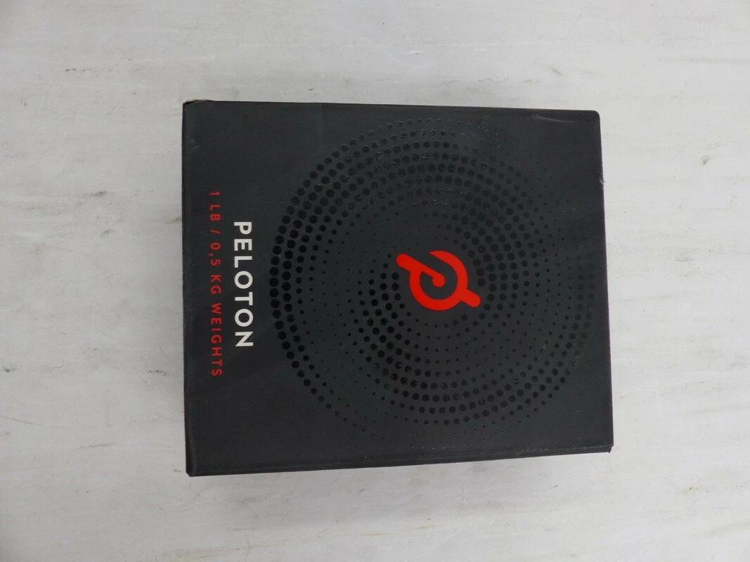 PELOTON 2 PACK OF 1LB ROUND STYLE DUMBBELL WEIGHT SEALED