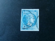 1 Timbres Grèce Tête d'Hermès N°14B Cote 225E