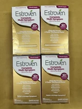 4 New Estroven Complete Multi-Symptom Menopause Relief - 60 Caps Each Exp 02/27+