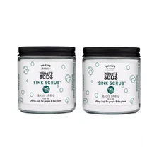 2x Molly's Suds Sink Scrub, Thrive Market Exclusive Basil Sprig 12.5 oz
