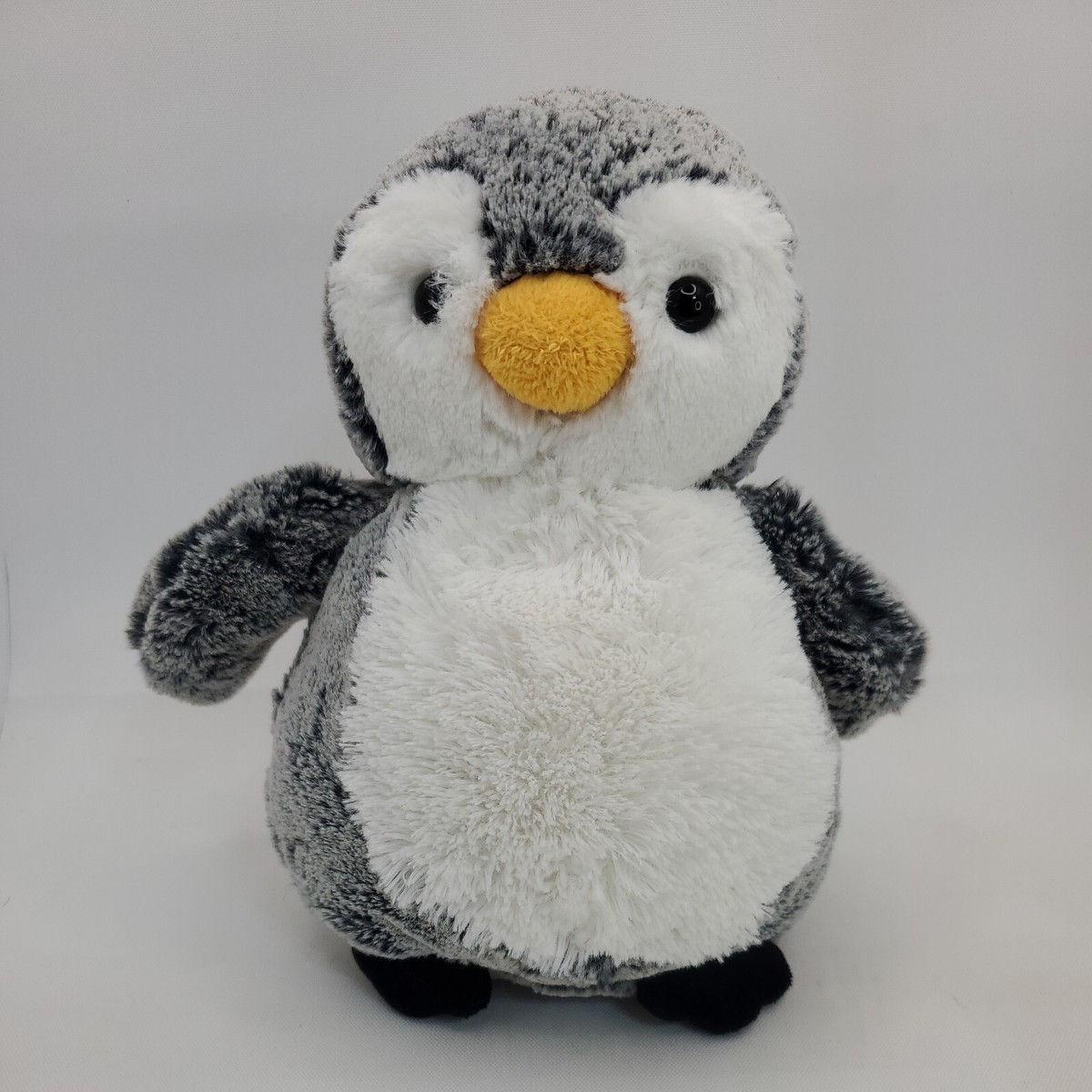 AURORA Frosted Grey White Pom Pom Penguin 9