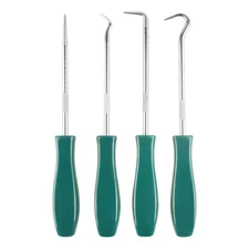 4Pcs Pick and Hook Set Car Auto Oil Seal/O-Ring Seal Gasket Pick Puller Remover