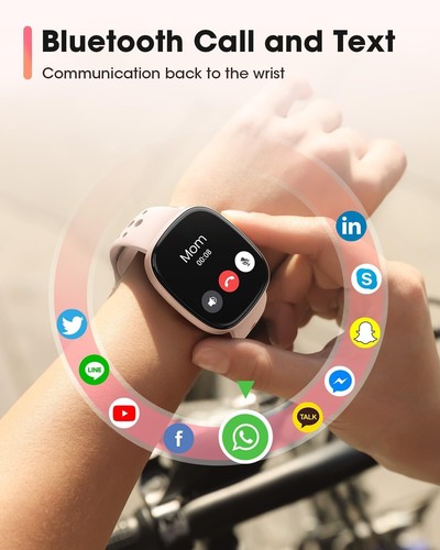 Smart Watch Men Women Fitness Call Text HR SpO2 Waterproof for OnePlus 13 13R - Picture 16 of 29