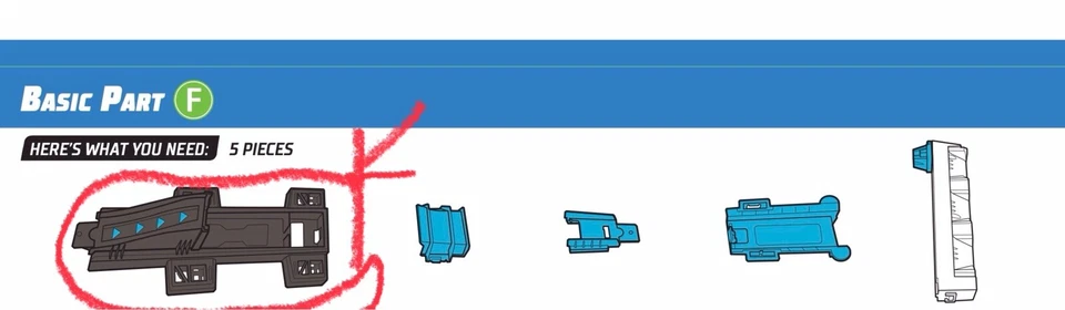 Hot Wheels DJD66 Taller Constructor de Pistas Elevación y Lanzamiento Repuesto Foto 2 de 4