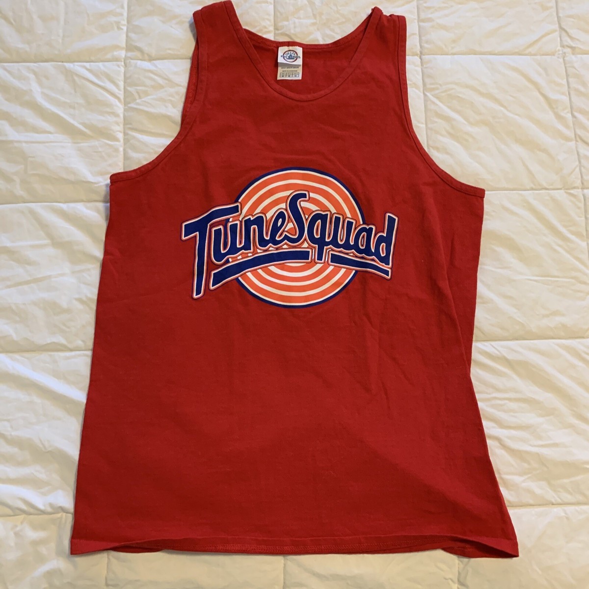 Looney Tunes Space Jam Toon Squad Tank Top Men Size M Basketball