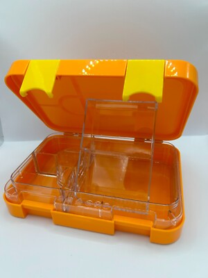 Bento Box Kinder Lunchbox Brotdose Brotbox Vesperdose Orange
