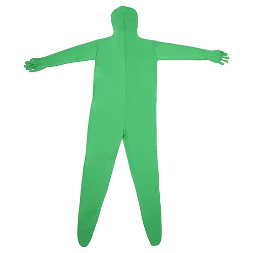 Full Body Costume Photography Chromakey Green Suit Stretch L6M3 - Picture 3 of 6