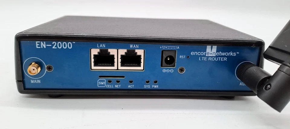 Encore Networks EN-2000-LTE-WIFI-VZW 4G/LTE CAT4 Router EN2000C4G With Power Ad - Image 3 of 4