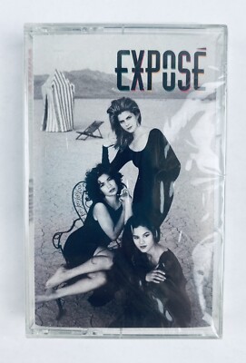 Expose Self Titled Cassette Tape SEALED (1992) Vintage 90s Pop, Exposure, HTF