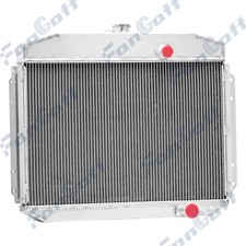 3-row Aluminum Radiator For 1961-1964 Ford F100 F250 F350 Base Pickup 3.6l 5.9l