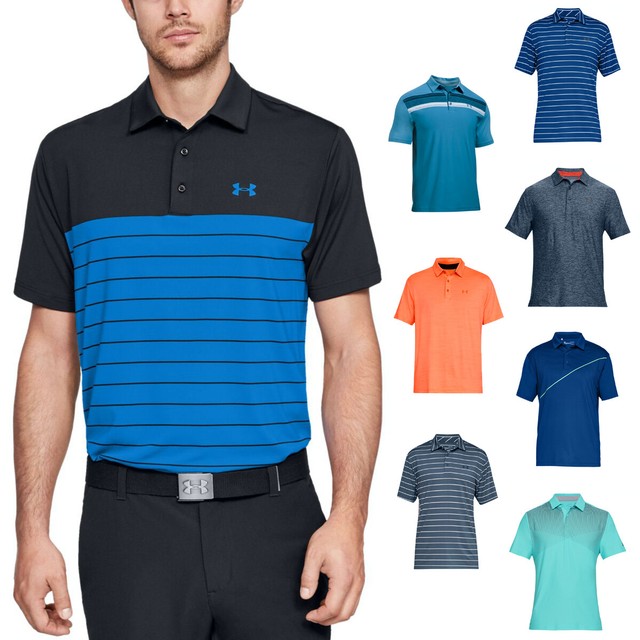 mens under armour polo shirts clearance