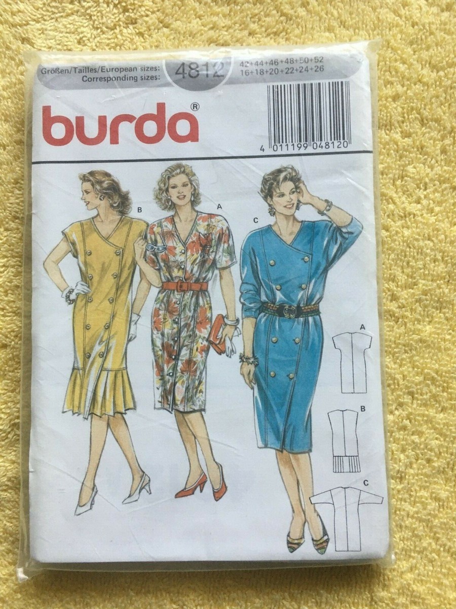 Burda Patterns (W) ~ All Patterns are Size 16-26