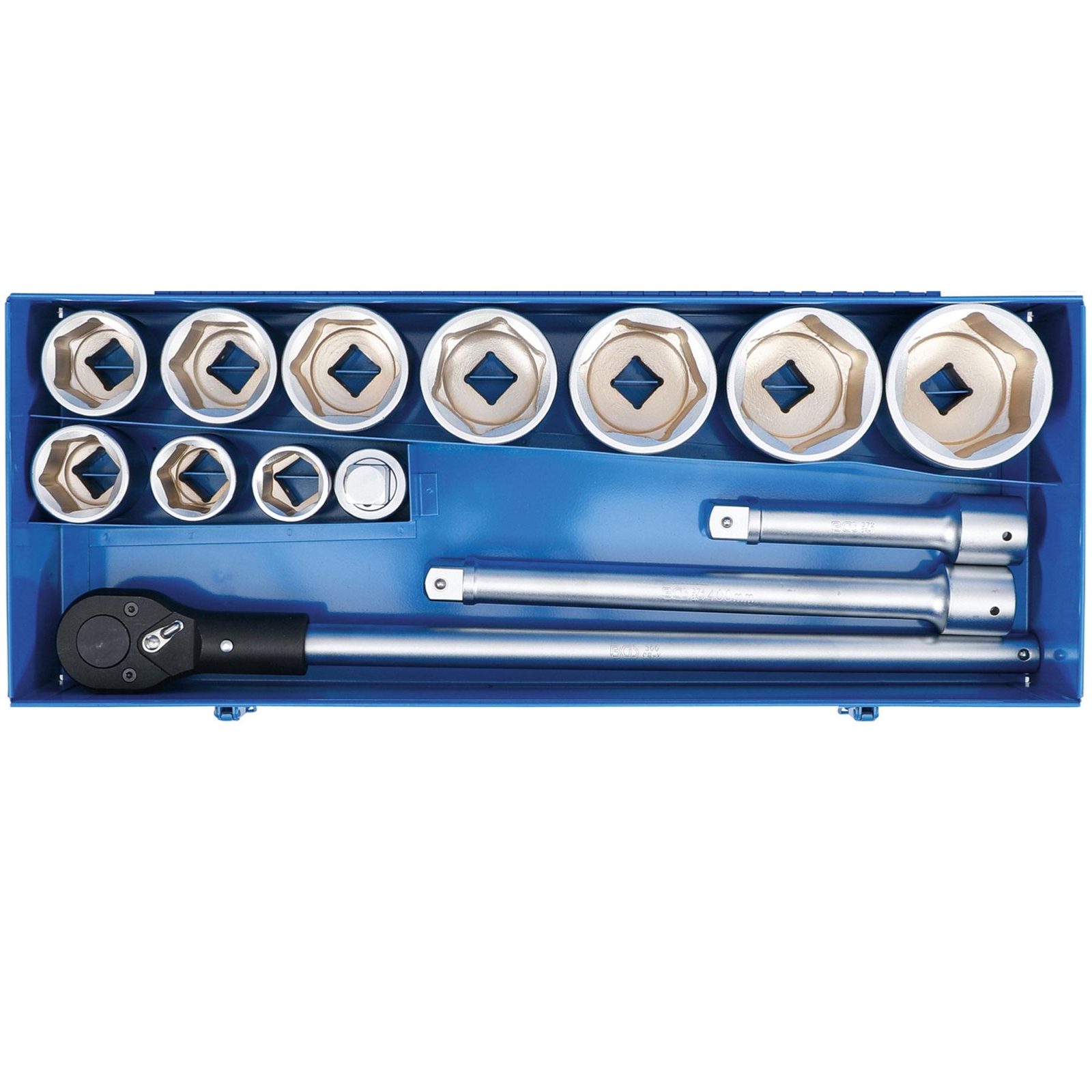 Coffret BGS Technic PL 6 pans 1" pour desserrer sans effort les écrous grippés