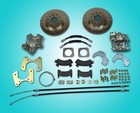 64-77 GM 10 12 bolt rear axle end disc brake conversion kit with parking brake 