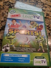 LeapFrog Leap TV System Game Sports Educational Active Video Learn Exercise Read