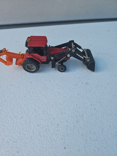 Vtg Toy Tractor Case International 7130 Metal With Custom attachments Rare #185 - Picture 10 of 15