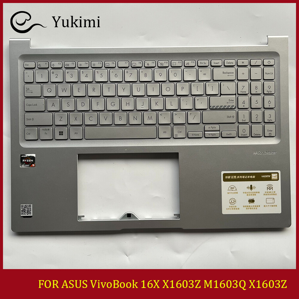 FOR ASUS VivoBook 16X X1603Z M1603Q X1603Z 2022 Silver C Shell