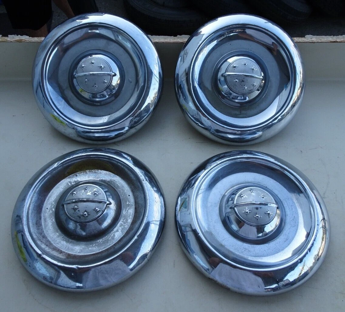 Oldsmobile dog cheap dish hubcaps