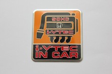 Sohc I-vtec In Car Badge Decal Integra Civic Accord Jazz Hrv Crv Sohc I-vtec In Car Badge Decal Integra Civic Accord Jazz Hrv Crv