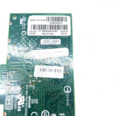 HPE イーサネット1Gb 2ポート332T Adapter Ethernet 1GB 2-Port 332T Adapter 616012-001 615730-001 Fits For HP
