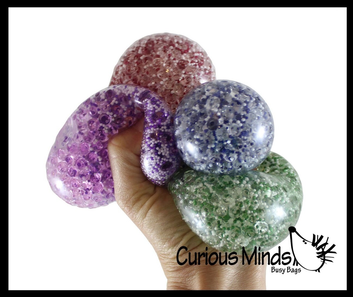 Boxed Galaxy Glitter Water Bead Stress Ball Squishy Gooey Squish  Sensory Squ