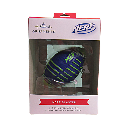 Hallmark Ornaments Nerf Football "Nerf Blaster" Christmas Ornament 2022 eBay
