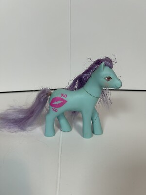 Vintage 1988 My Little Pony Ruby Kisses G1 Sweet Kisses Pony Hasbro MLP