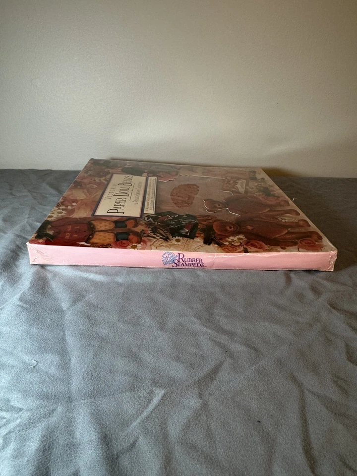 Juego de estampillas de osos de muñeca de papel victoriano estampida de goma nuevo sellado álbum de recortes artesanales Foto 4 de 4