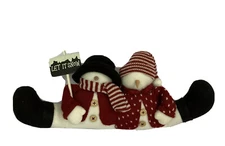 Snowman "Let It Snow" Primitive Folk Art Decor